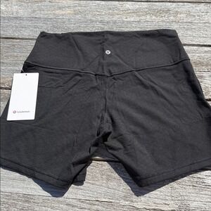 lululemon Align HR Bike‎ Short 6" Black Diamond size 14 NWT